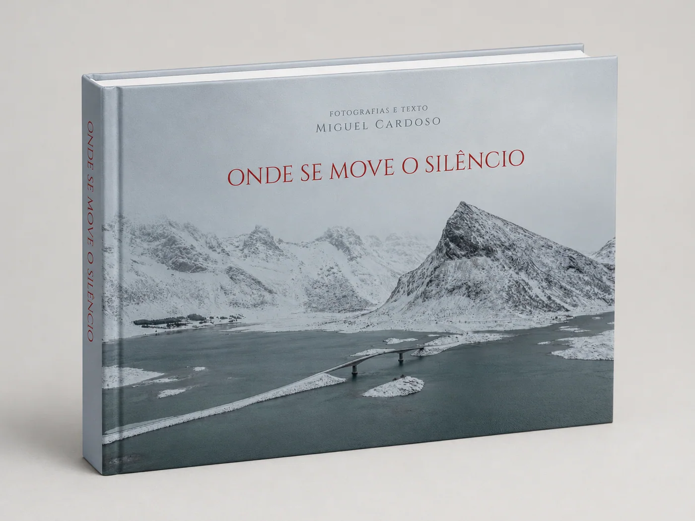 Limited edition Where Silence Moves photography and text book